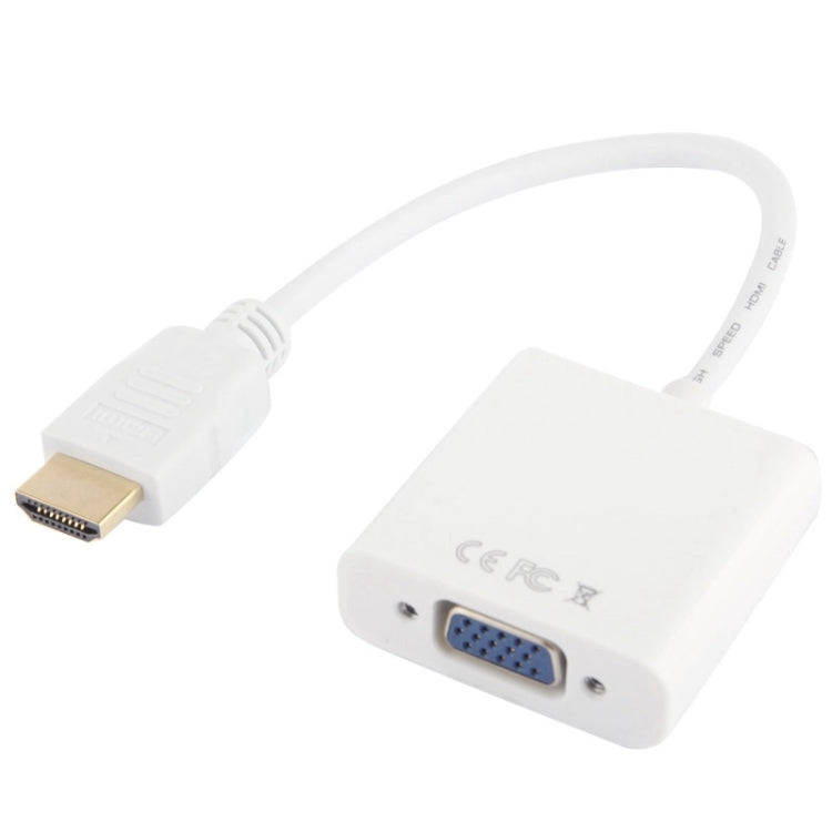 24cm Full HD 1080P HDMI to VGA + Audio Output Cable for Computer / DVD / Digital Set-top Box / La...