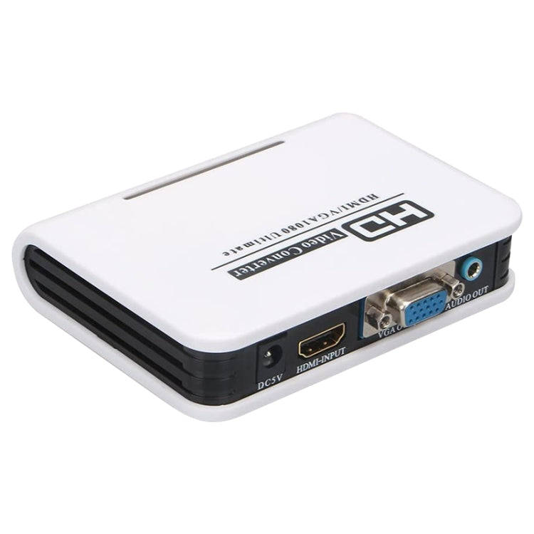 1080P HDMI to VGA adapter Digital to Analog Video Audio Converter Cable for Xbox 360 PS3 PS4 PC L...
