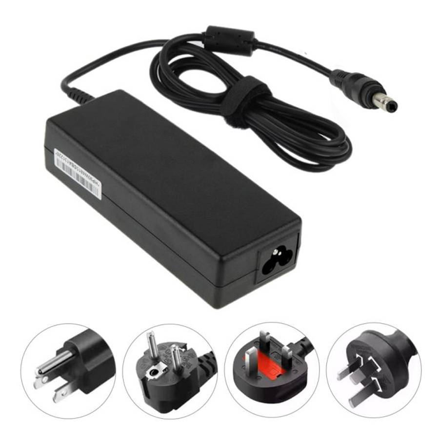 AC 19V 4.74A Power Adapter for HP Laptop, Output Tips: 7.4mm x 5.0mm(Black)