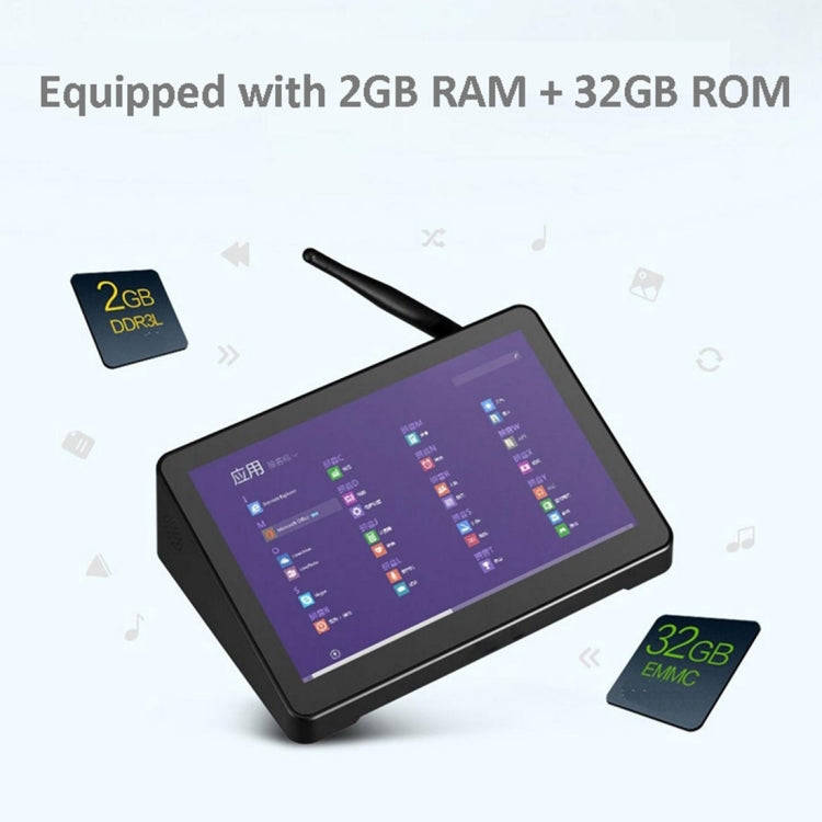 Pipo X9 TV Box 8.9 inch Touchscreen Android 7.0 Tablet Mini PC, RK3288, Quad Core 1.8GHz, RAM: 2G...