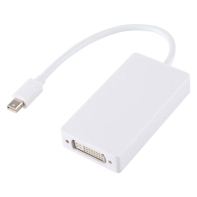 3 in 1 Mini DisplayPort Male to HDMI + VGA + DVI Female Adapter Converter for Mac Book Pro Air, C...