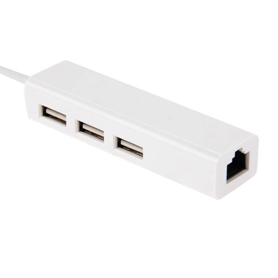USB-C / Type-C 3.1 to 3 Ports USB HUB + Ethernert Adapter, For Galaxy S8 & S8 + / LG G6 / Huawei ...