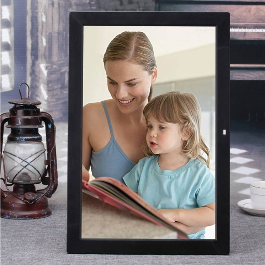 17 inch Multi-media Music & Movie Player Digital Photo Frame with Remote Control, Mstar V59 Progr...