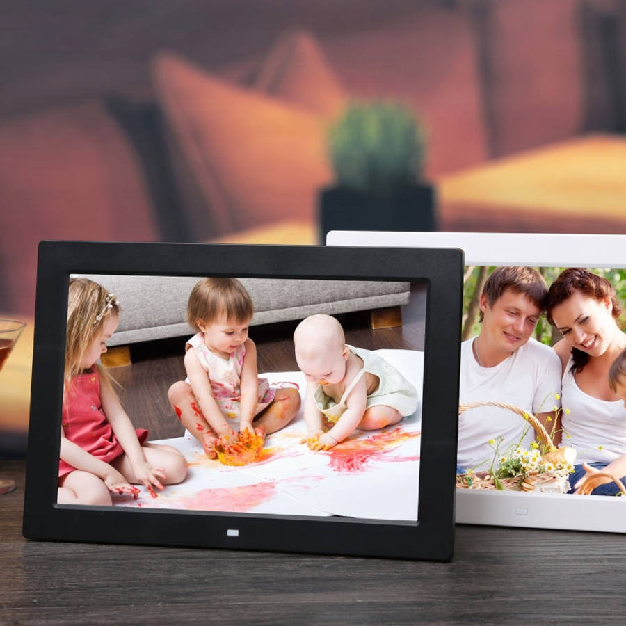 12.1 inch Digital Photo Frame with Holder & Remote Control, Allwinner F16 Program, Support SD /  ...