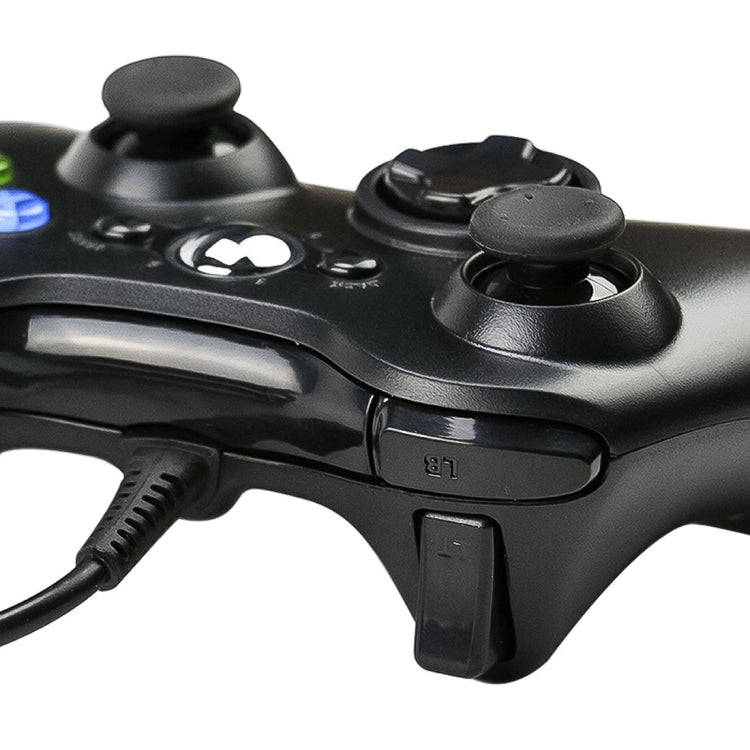 USB 2.0 Wired Controller Gamepad for XBOX360, Plug and Play, Cable Length: 2.5m(White)