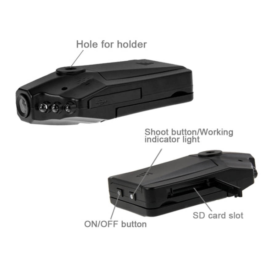 2.5 inch Screen High Definition Video Recorder, 6 LED Light, AVI Video Format, Support SD Card, L...