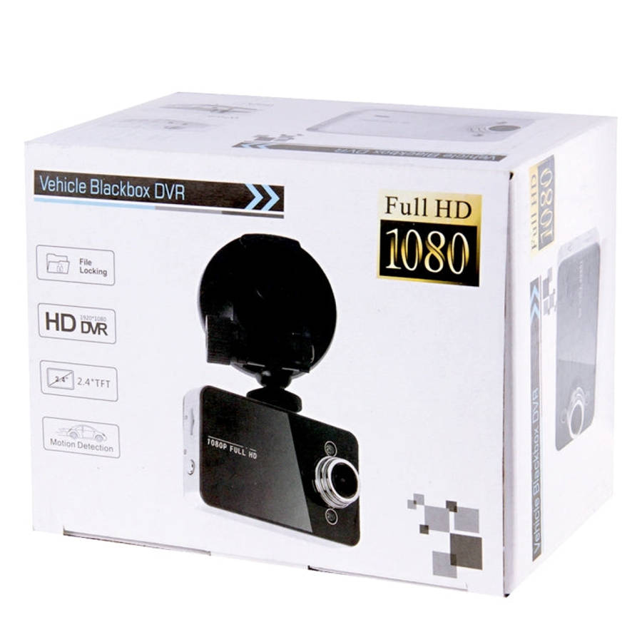 G200 720P VGA 2.4 inch LCD Screen Display Car DVR Recorder, 100 Degrees Wide Angle Viewing, Suppo...