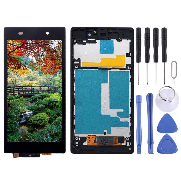 LCD Display + Touch Panel with Frame  for Sony Xperia Z1 / L39h / C6902 / C6903 / C6906 / C6943(B...