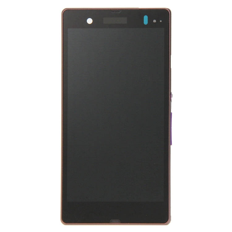 LCD Display + Touch Panel with Frame  for Sony Xperia Z / L36H / C6603 / C6602(Purple)