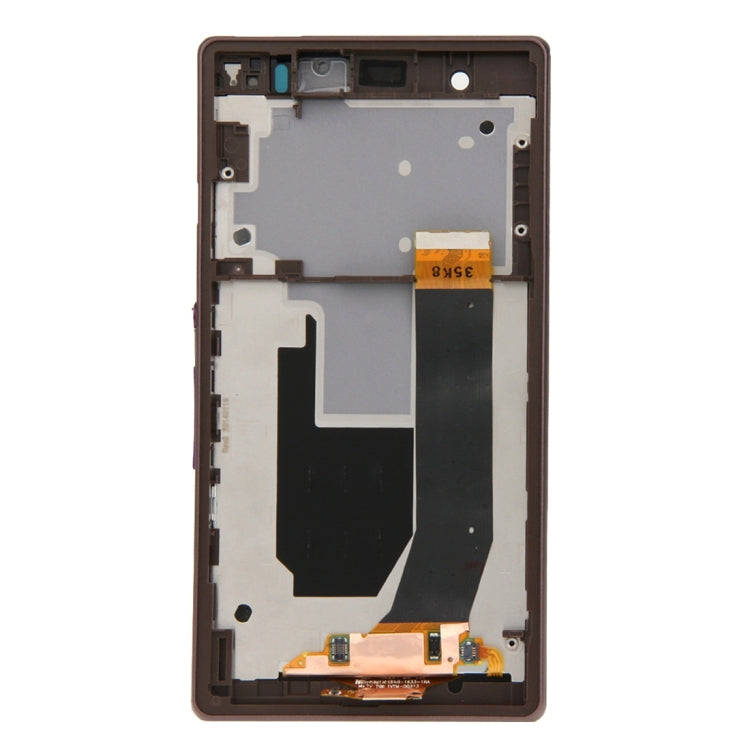LCD Display + Touch Panel with Frame  for Sony Xperia Z / L36H / C6603 / C6602(Purple)