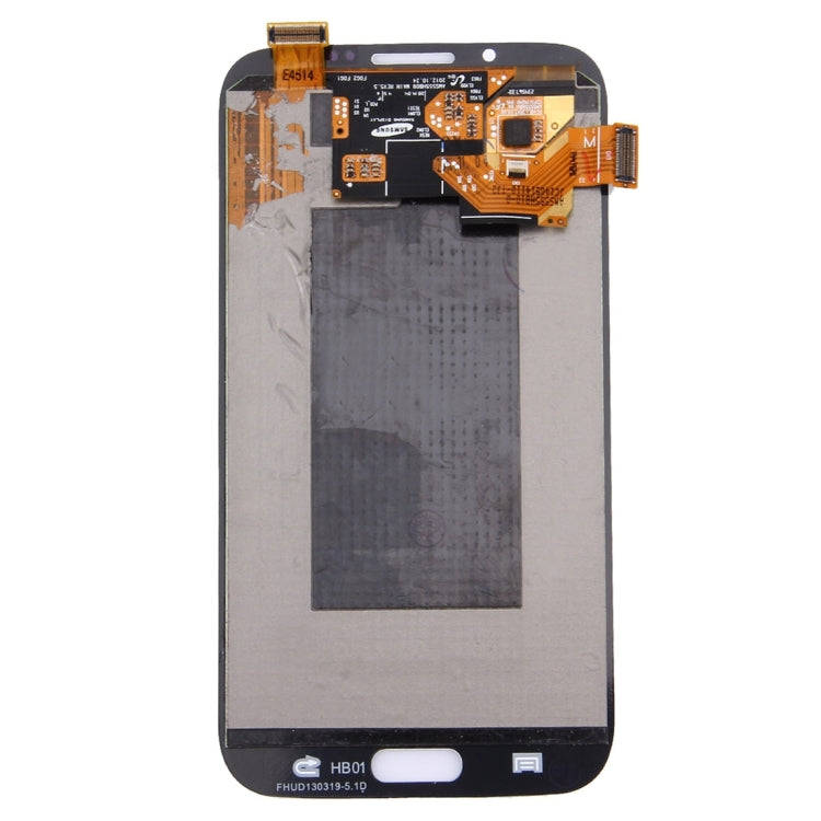 Original LCD Display + Touch Panel for Galaxy Note II / N7100(White)