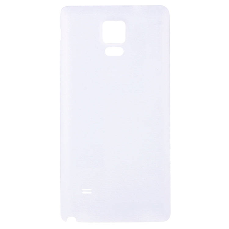 For Galaxy Note 4 / N910 Battery Back Cover  (White)