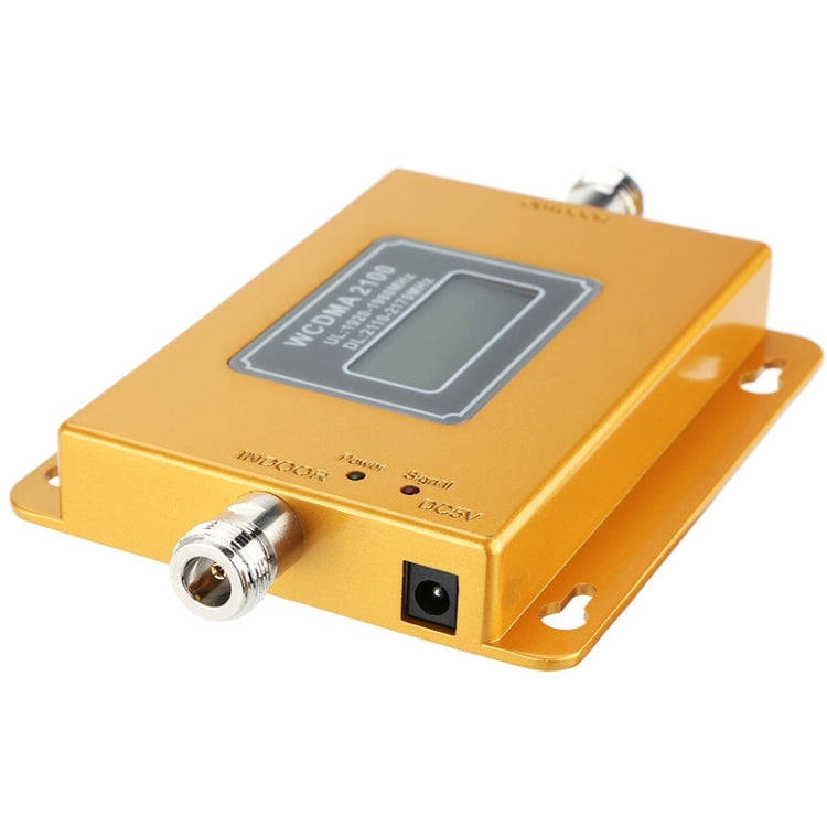 WCDMA 2100MHz Mobile Phone Signal Booster / LCD Signal Repeater with Sucker Antenna