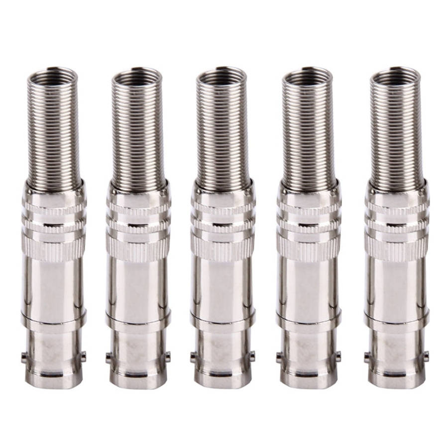 5 PCS Straight Female BNC Connector for DVR / Cable