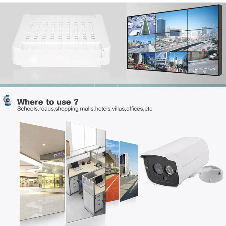 N4B7-Mini/L 4 Ch 720P 1.0 Mega Pixel IP Camera NVR Kit, Support Night Vision / Motion Detection, ...