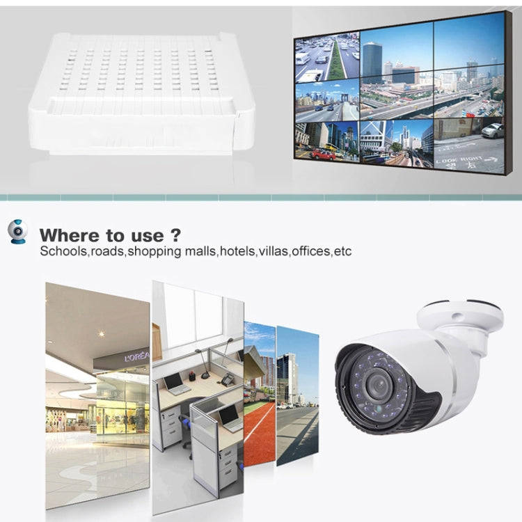 N4B-Mini/L 4 Ch 720P 1.0 Mega Pixel IP Camera NVR Kit, Support Night Vision / Motion Detection, I...