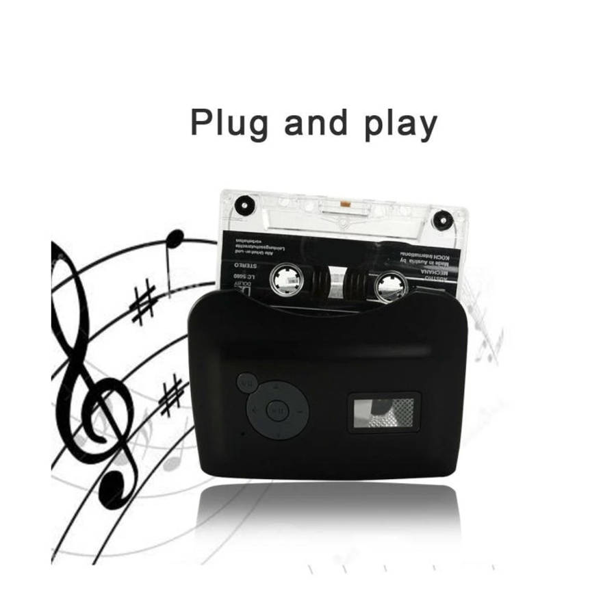 Ezcap 230 Cassette Tape to MP3 Converter Capture Audio Music Player(Black)