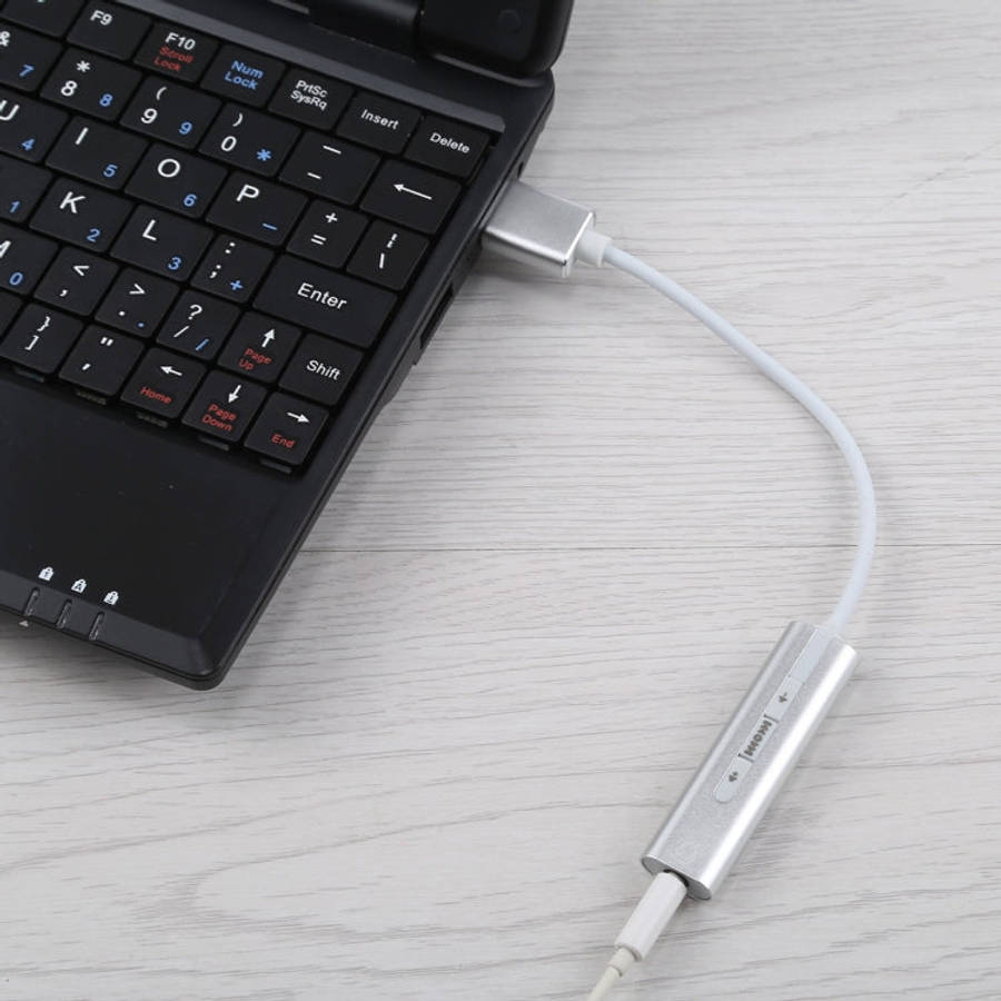 Aluminum Shell 3.5mm Jack External USB Sound Card HIFI Magic Voice 7.1 Channel Adapter Free Drive...