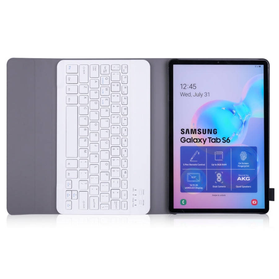 A860 For Samsung Galaxy Tab S6 10.5 inch T860 / T865 Detachable Bluetooth Keyboard Tablet Case wi...