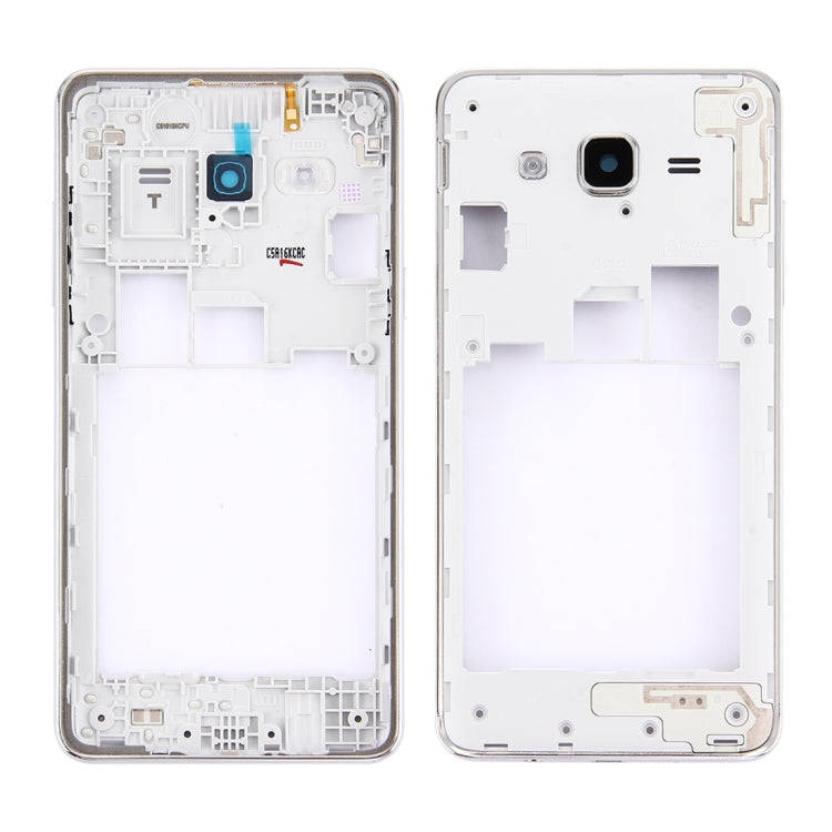 For Galaxy On5 / G5500  Middle Frame Bezel (Double Card Version)(Silver)