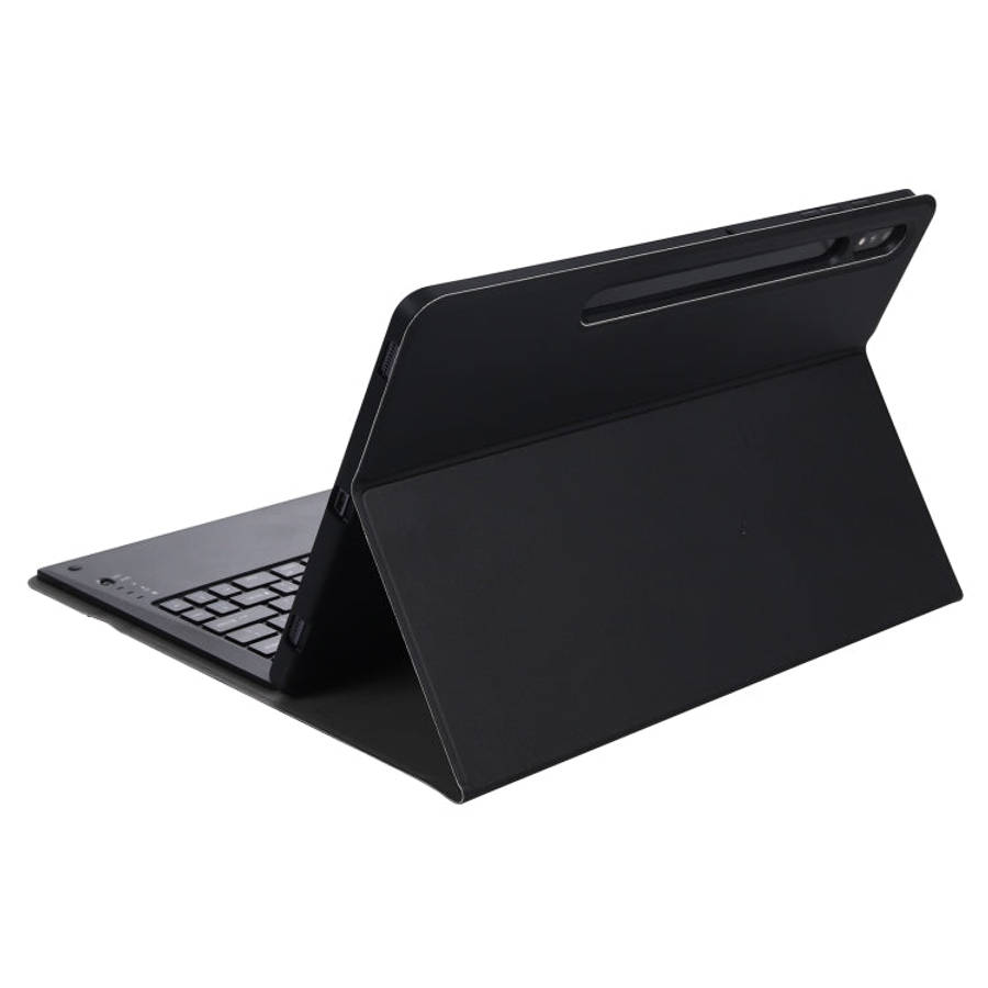 A970B Detachable Bluetooth Keyboard Ultrathin Horizontal Flip Leather Tablet Case with Pen Slot f...