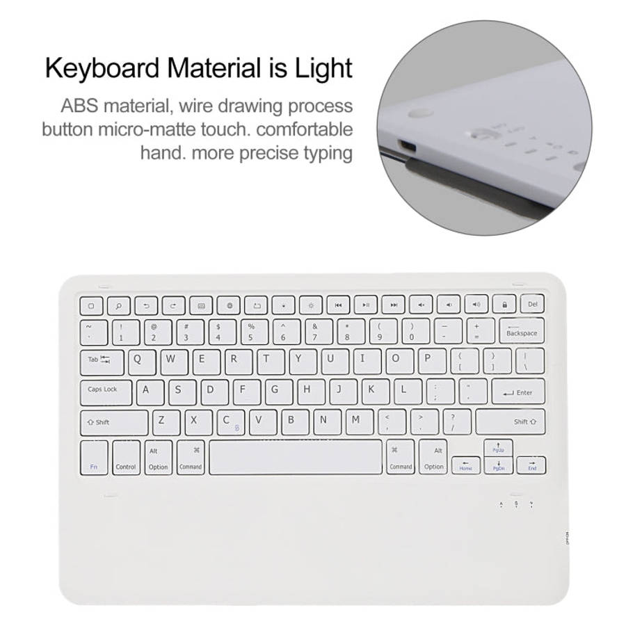 A970B Detachable Bluetooth Keyboard Ultrathin Horizontal Flip Leather Tablet Case with Pen Slot f...