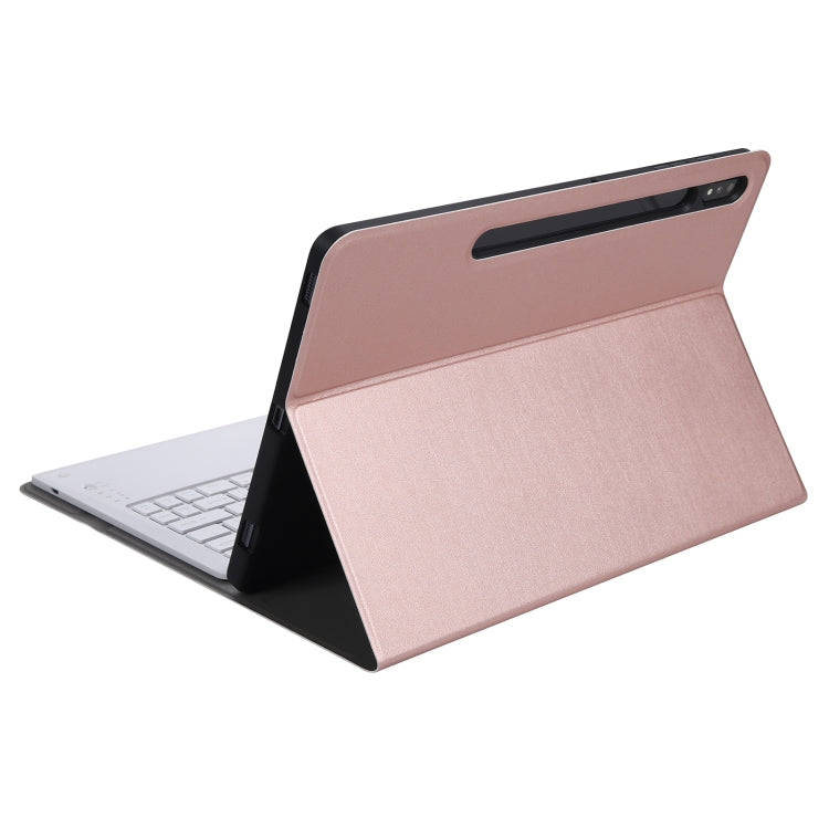 A970B Detachable Bluetooth Keyboard Ultrathin Horizontal Flip Leather Tablet Case with Pen Slot f...