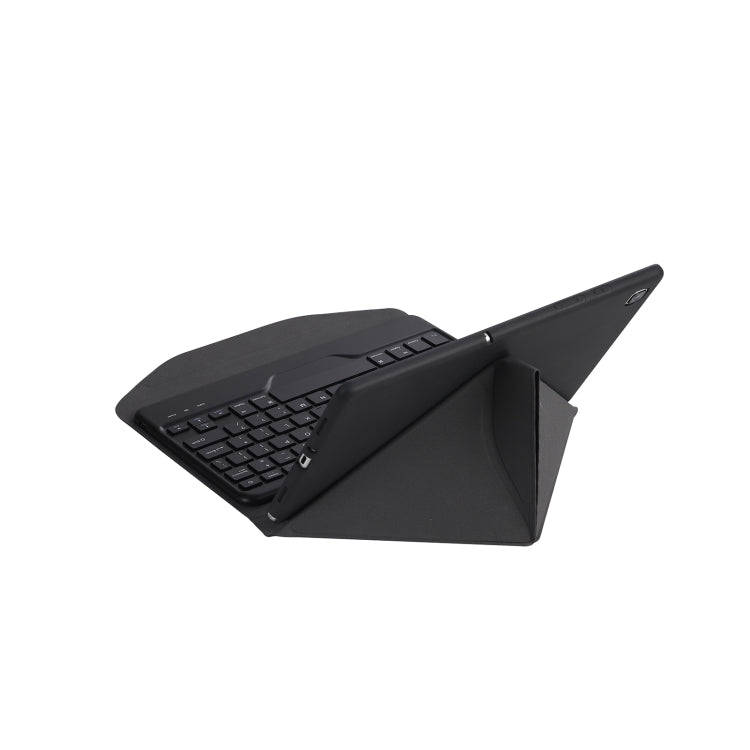B610 Diamond Texture Triangle Back Holder Splittable Bluetooth Keyboard Leather Tablet Case for S...