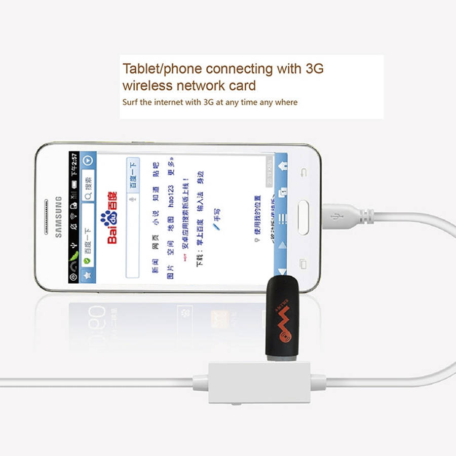 OTG-Y-03 USB 2.0 Male to Micro USB Male + USB Female OTG Charging Data Cable for Android Phones /...