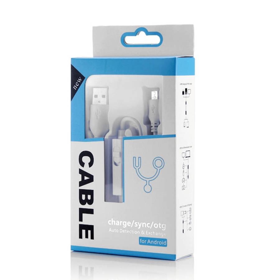 OTG-Y-03 USB 2.0 Male to Micro USB Male + USB Female OTG Charging Data Cable for Android Phones /...