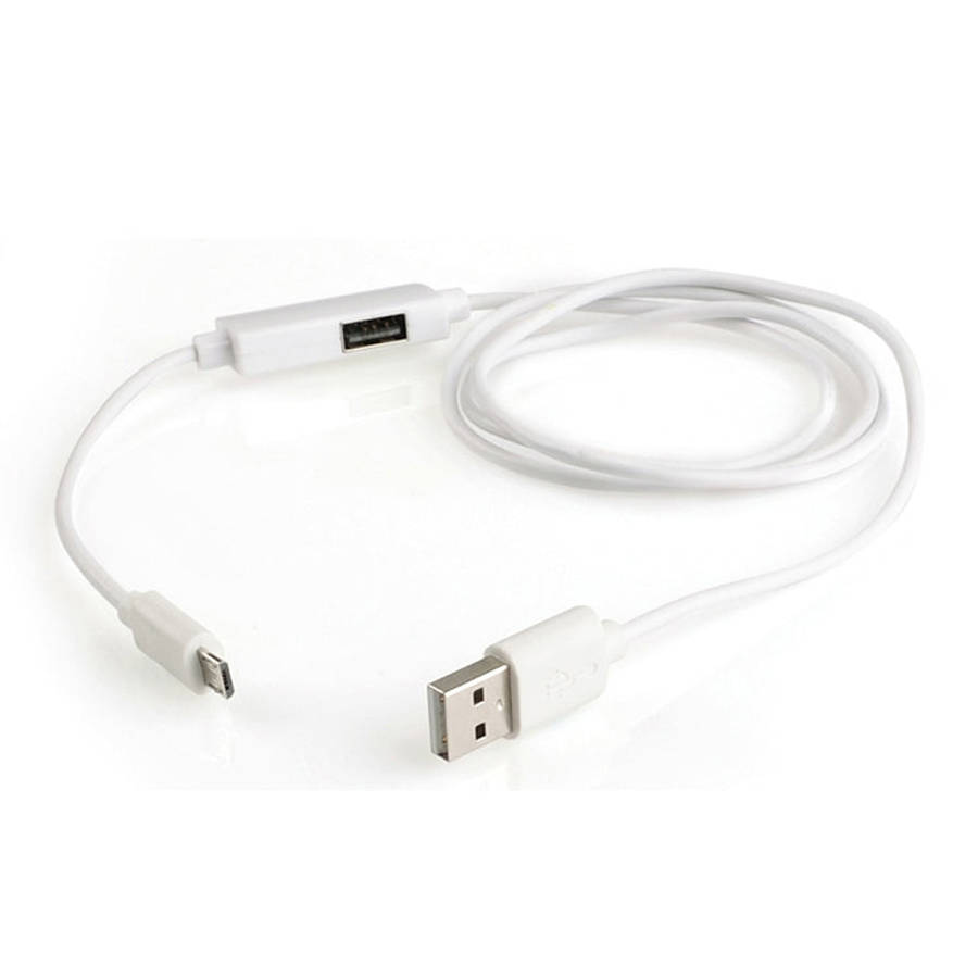 OTG-Y-02 USB 2.0 Male to Micro USB Male + USB Female OTG Charging Data Cable for Android Phones /...