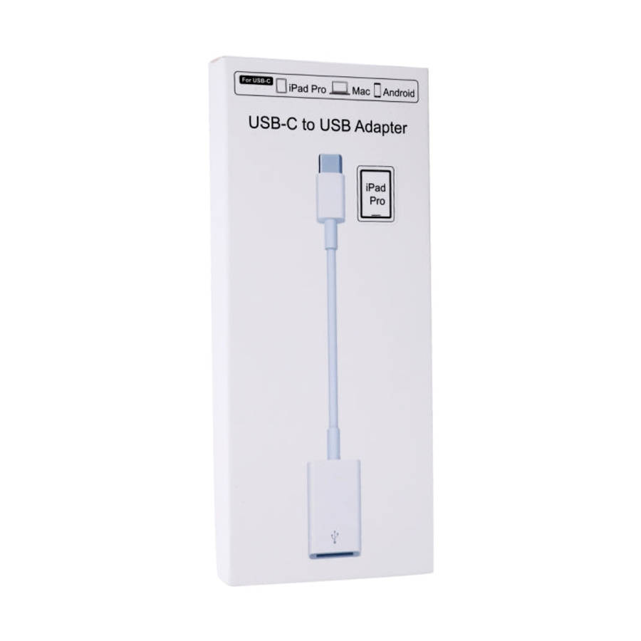 USB Female to USB-C / Type-C Male OTG Adapter