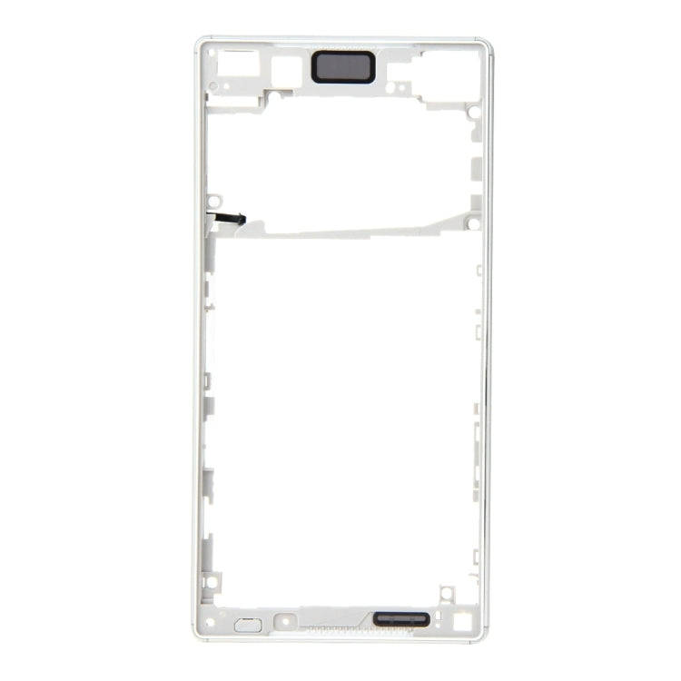 Front Bezel  for Sony Xperia Z5 (Single SIM Card Version) (Silver)