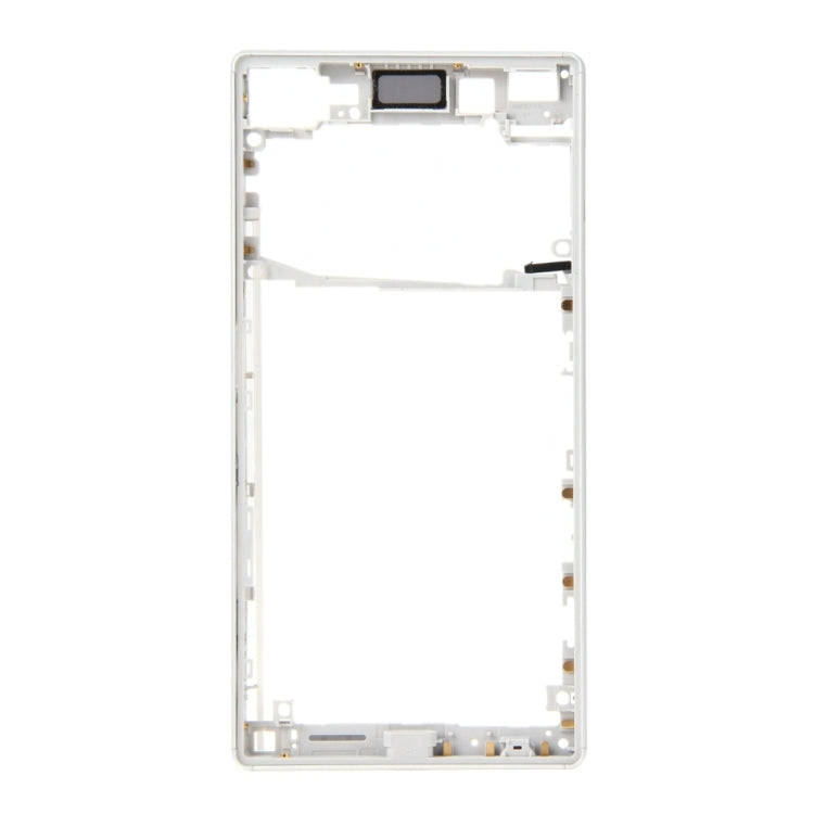 Front Bezel  for Sony Xperia Z5 (Single SIM Card Version) (Silver)