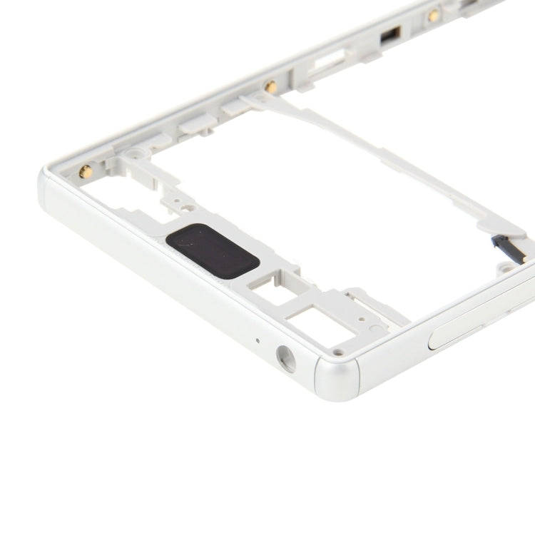 Front Bezel  for Sony Xperia Z5 (Single SIM Card Version) (Silver)