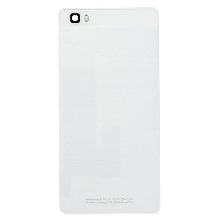 For Huawei P8 Lite Battery Back Cover(White)