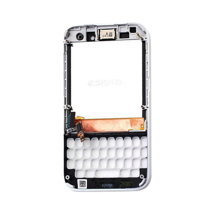 Original LCD Screen for BlackBerry Q5 Digitizer Full Assembly with Frame(White)