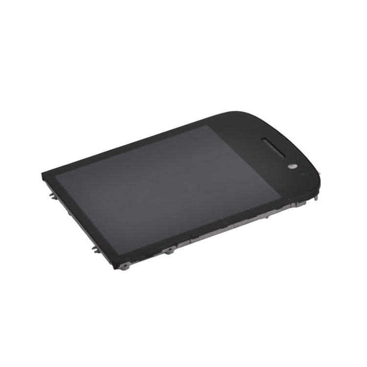 Original LCD Screen for BlackBerry Q10 Digitizer Full Assembly with Frame(Black)
