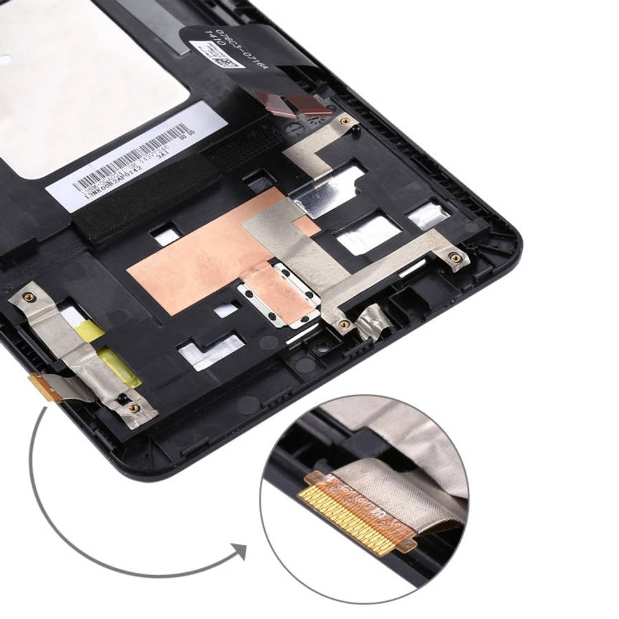 OEM LCD Screen for Asus Memo Pad HD7 / ME173X / ME173 K00B Digitizer Full Assembly with Frame (Bl...