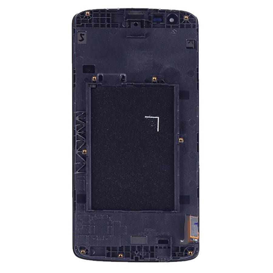 TFT LCD Screen for LG K8 (2016)Digitizer Full Assembly with Frame(Black)