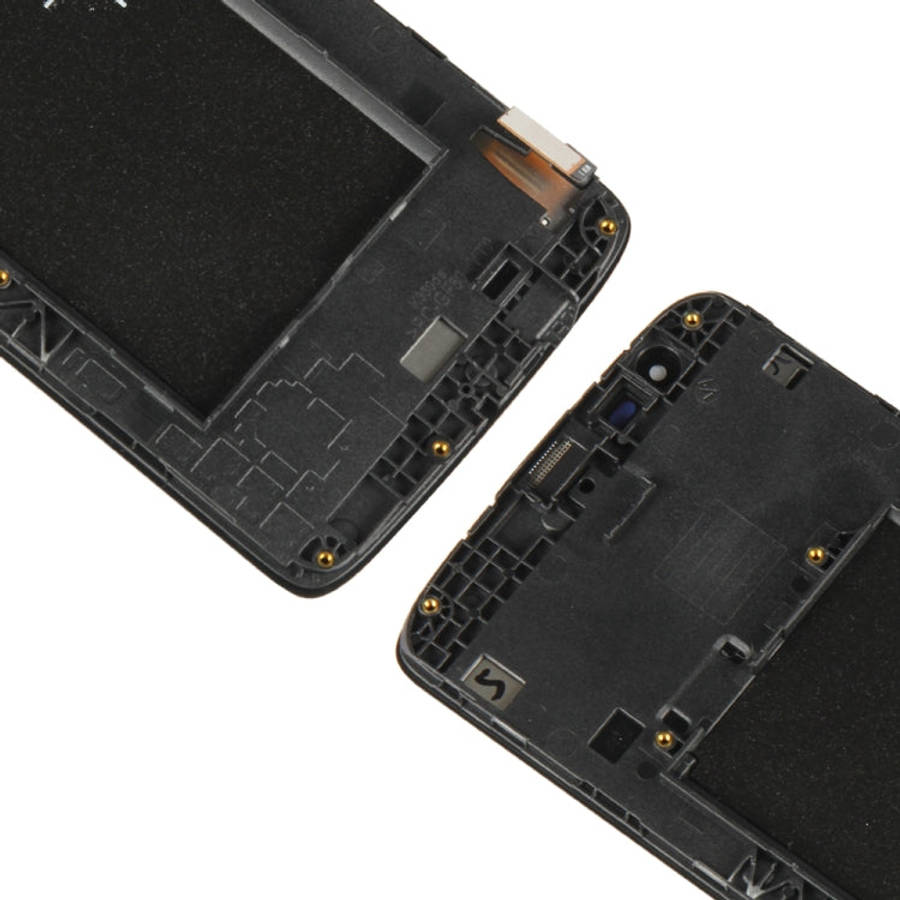 TFT LCD Screen for LG K8 (2016)Digitizer Full Assembly with Frame(Black)