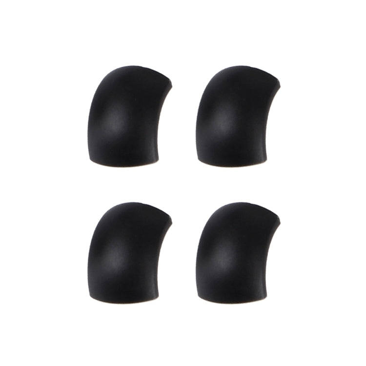 4 PCS Front Bezel Edge for Sony Xperia C4(Black)