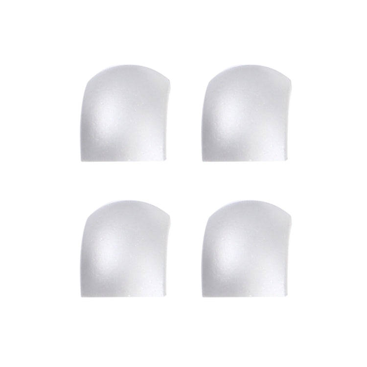 4 PCS Front Bezel Edge for Sony Xperia C4(White)
