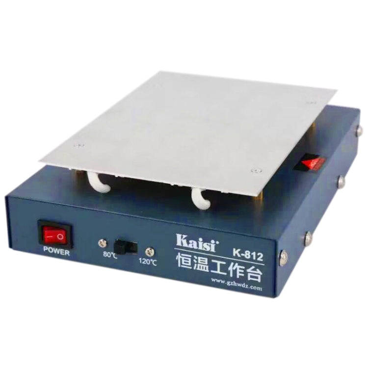 Kaisi K-812 Constant Temperature Heating Plate LCD Screen Open Separator Desoldering Station, US ...