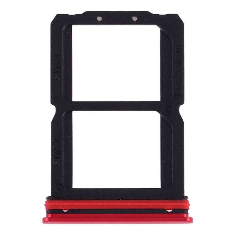 For OnePlus 7 SIM Card Tray + SIM Card Tray (Red)