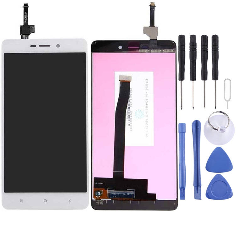 TFT LCD Screen for Xiaomi Redmi 3 / 3s with Digitizer Full Assembly(White)