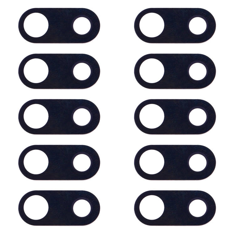 10 PCS Back Camera Lens for LG V30 H930 H933 (Black)