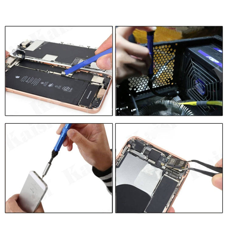 Kaisi K-1766 63 in 1 Magnetic Precision Electronics Screwdriver set Hand Tools For Phone Repair T...