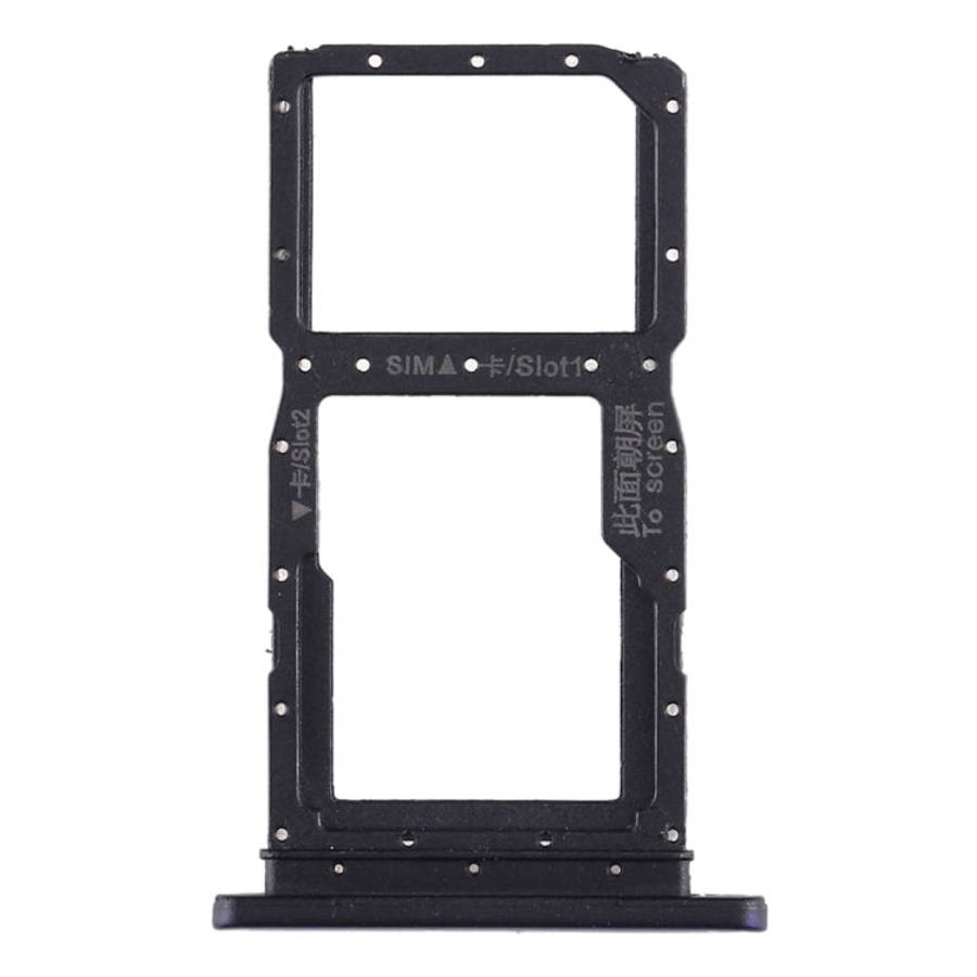 SIM Card Tray + SIM Card Tray / Micro SD Card Tray for Huawei Honor 9X / Honor 9X Pro(Dark Blue)