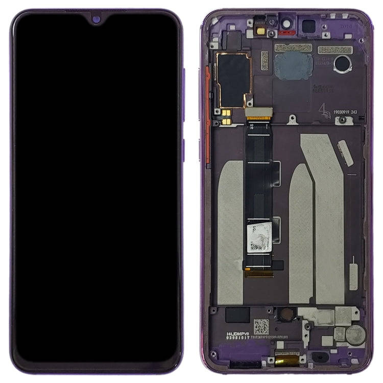 Original LCD Screen for Xiaomi Mi 9 SE Digitizer Full Assembly with Frame(Purple)